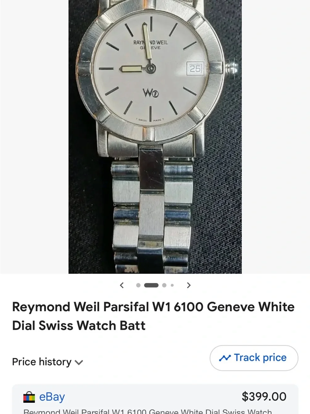 Raymond Weil classic raymond